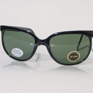 NWT True Vintage Cat Eye style ground & polish optical glass G-15 lens sunglass